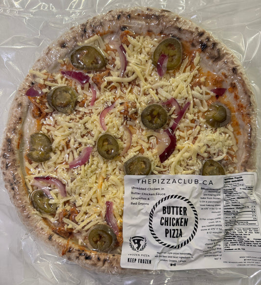 Butter Chicken Pizza