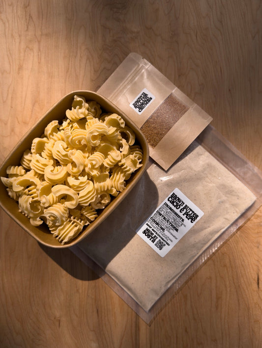 Pasta Sosta Fresh Drawn Pasta, Sauce & Breadcrumbs - Radiatori & Cacio e Pepe